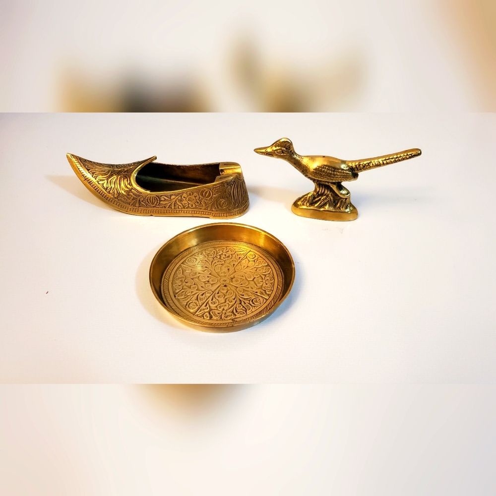 Vtg. Genuine Brass